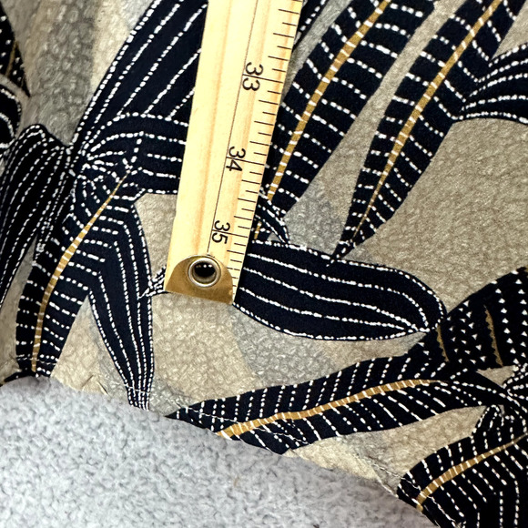 Vamp Boutique Shift Dress Women‎ Large Tropical Leaf Aloha Resort Vacation Boho - Picture 4 of 8